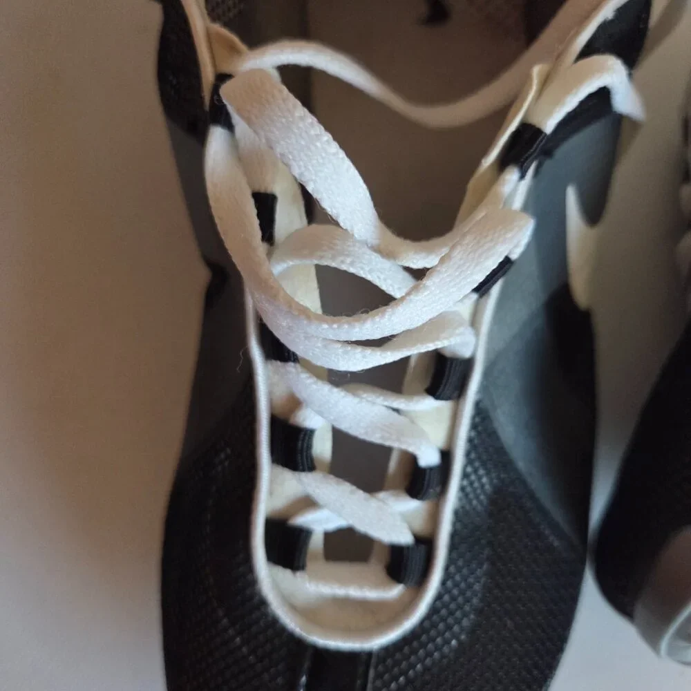 Nike Womens Hyperfuse Lunarlon 483325-001 Black Golf Soft Cleats Shoes Size 8.5 - Picture 13 of 13
